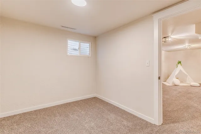 a view of empty room