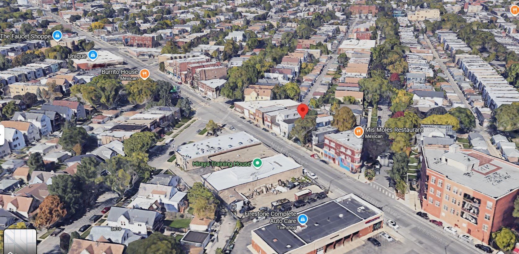3675 North Elston Avenue Chicago, IL 60618 - Photo 13 of 19 an aerial view of a city