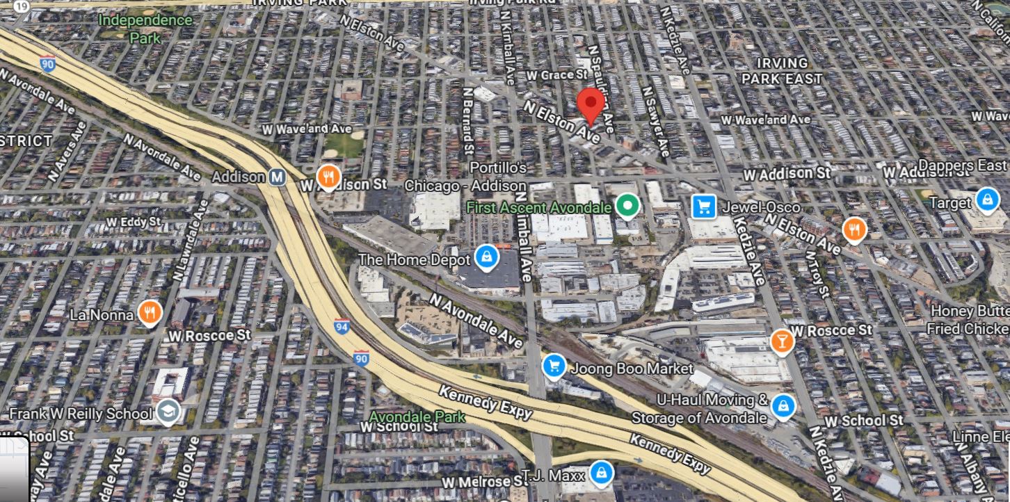 3675 North Elston Avenue Chicago, IL 60618 - Photo 16 of 19 a city view