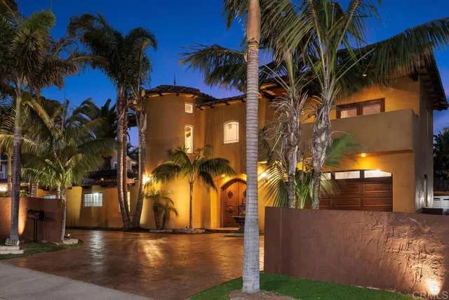 a view of a house with a swimming pool