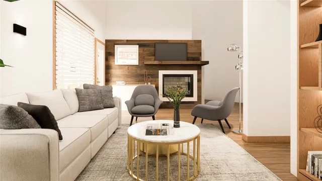 a view of a bathroom with a shower