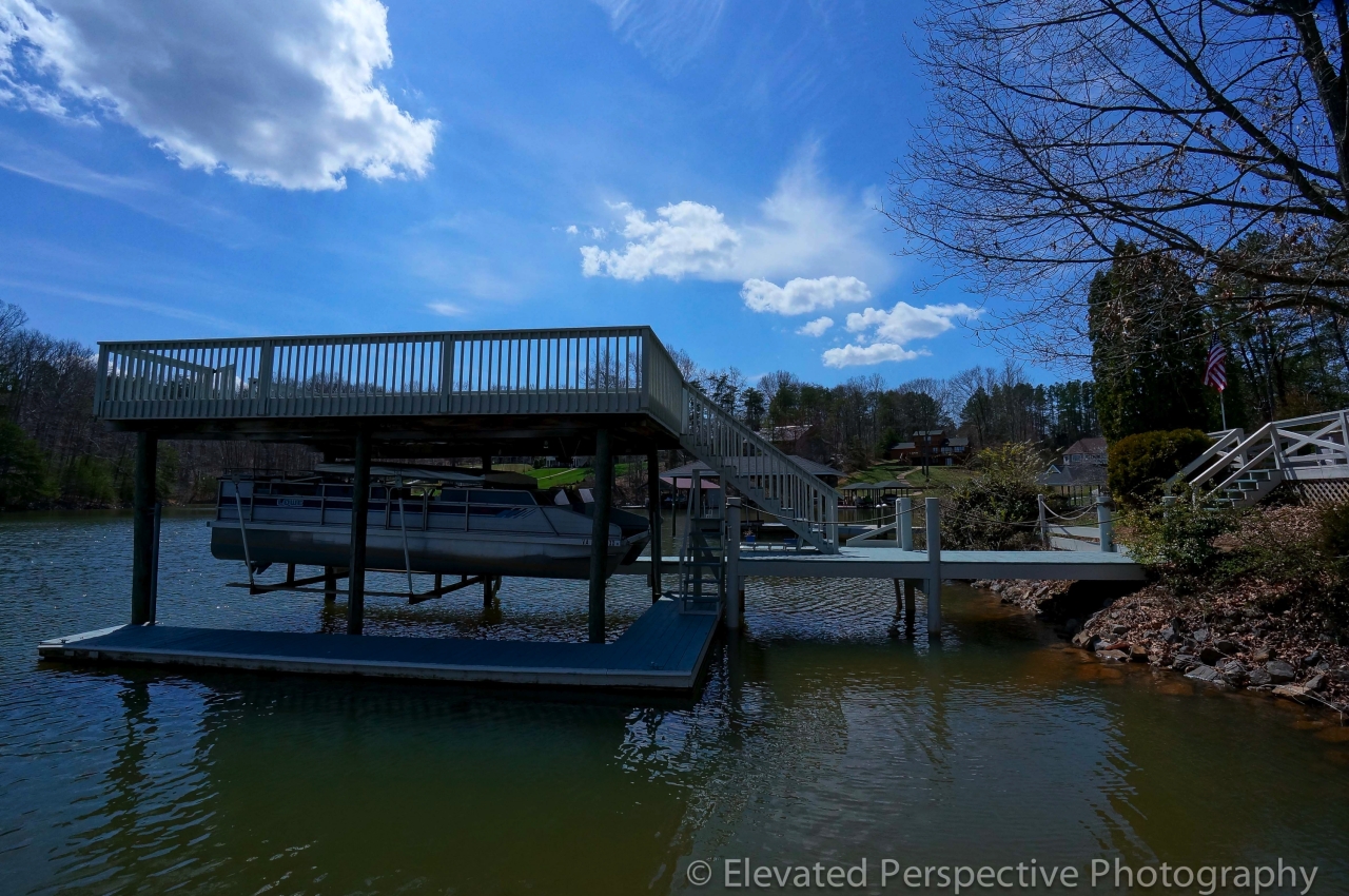 3458 Kemp Ford Road Union Hall, VA 24176 - Photo 3 of 32 Covered Boat Dock with Large Sun Deck