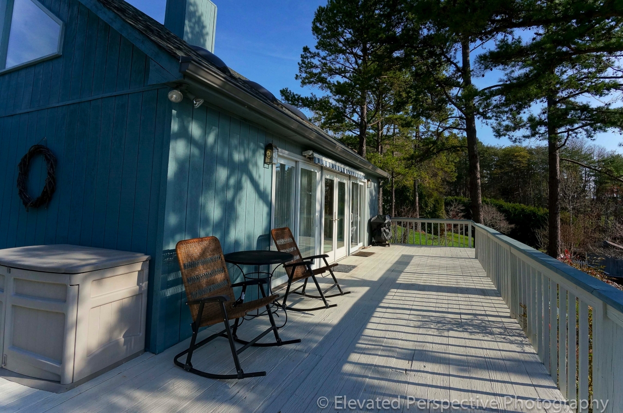 3458 Kemp Ford Road Union Hall, VA 24176 - Photo 6 of 32 Large Deck Overlooks The Water