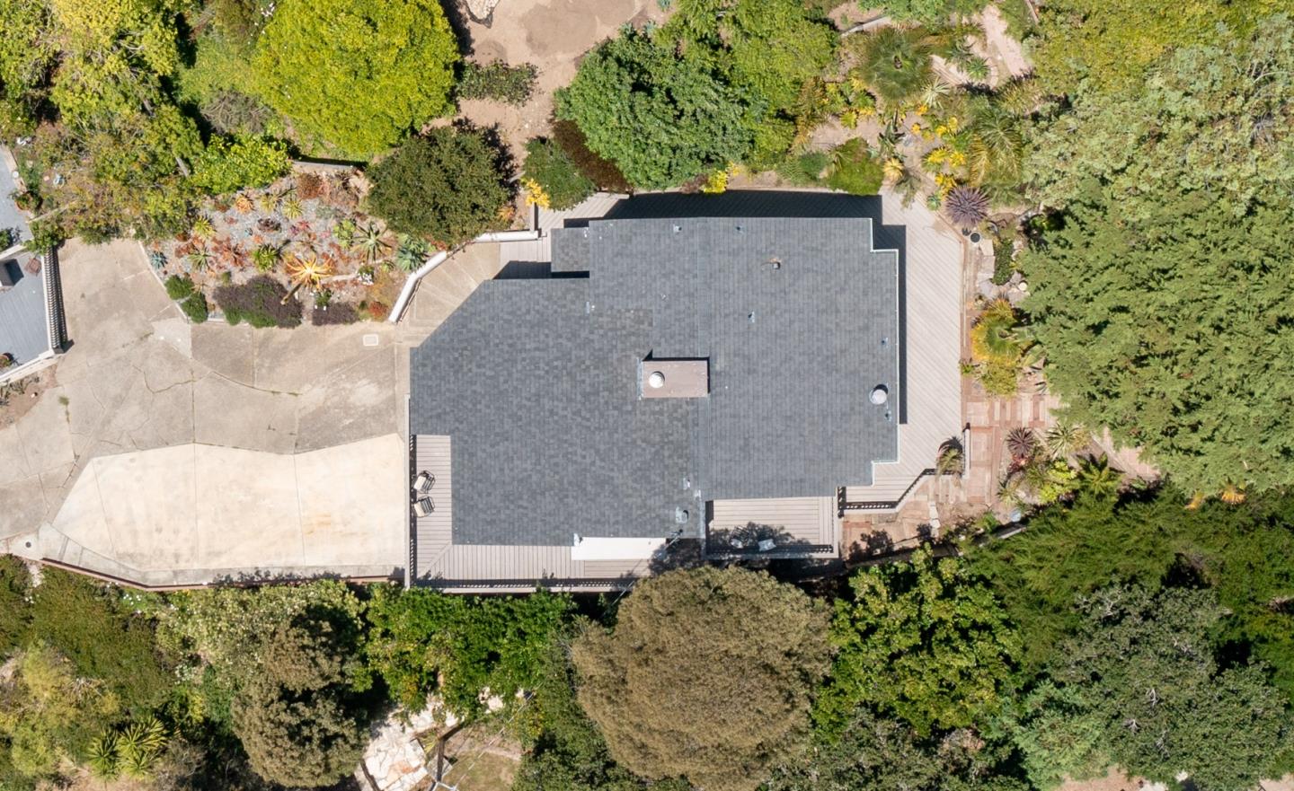 3465 Rio Road Carmel, CA 93923 - Photo 27 of 28 an aerial view of a house with a yard