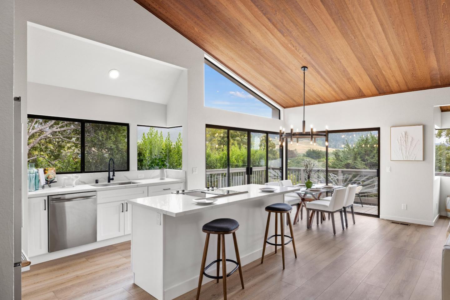 3465 Rio Road Carmel, CA 93923 - Photo 4 of 28 a dining room with furniture window and outside view