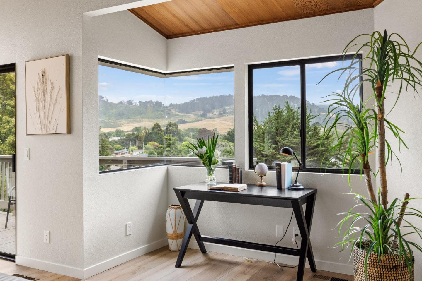 3465 Rio Road Carmel, CA 93923 - Photo 9 of 28 a view of a workspace with furniture and a window