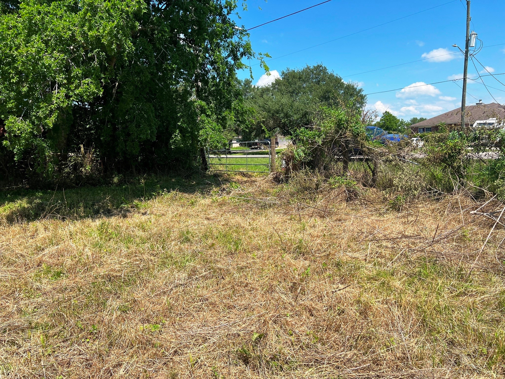 3509 Stella Road Brookshire, TX 77423 - Photo 26 of 29 a backyard of a house with lots of green space