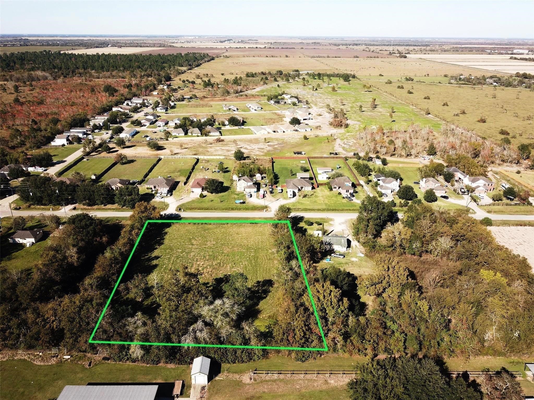 3509 Stella Road Brookshire, TX 77423 - Photo 9 of 29 an aerial view of residential houses with outdoor space