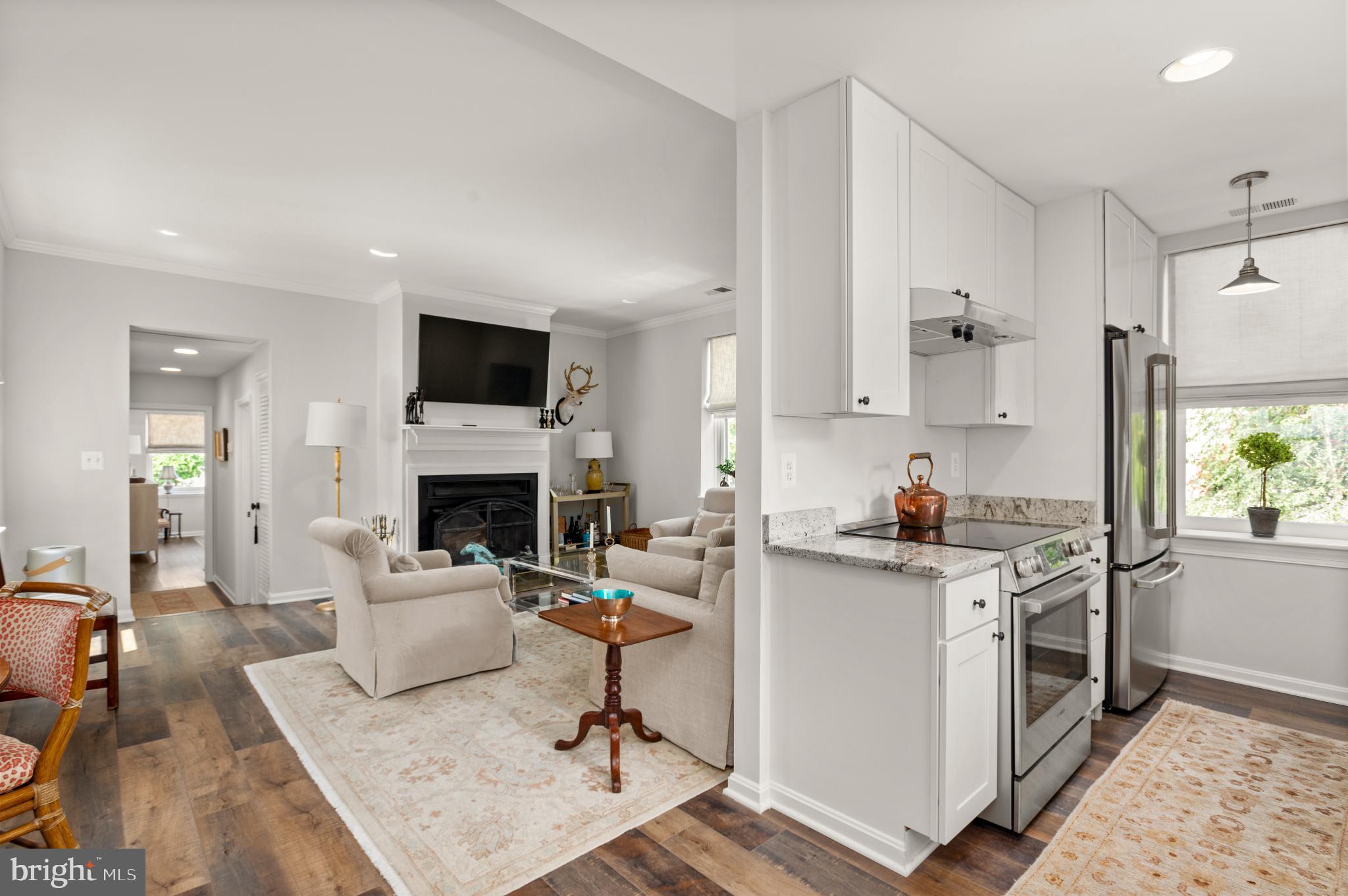 2736 P Street Northwest Washington, DC 20007 - Photo 5 of 12 Modern elegance in a cozy living space.