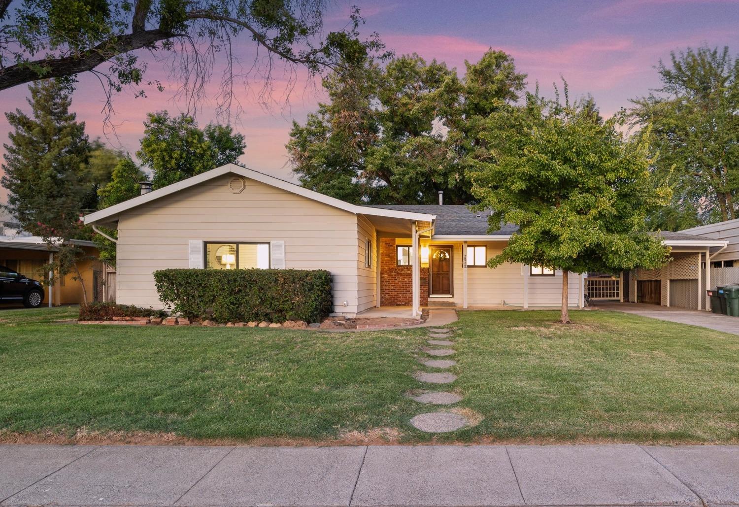 3532 Comstock Way Carmichael, CA 95608 - Photo 1 of 1 a front view of a house with a yard
