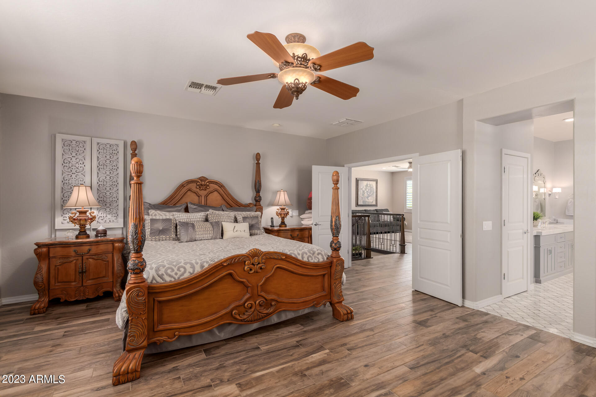 3416 West Montello Road Phoenix, AZ 85086 - Photo 33 of 71 a bedroom with a bed and window