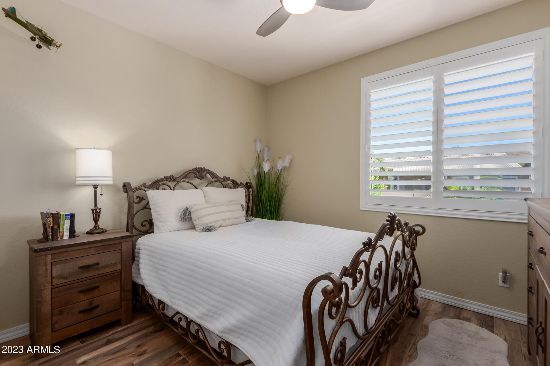 3416 West Montello Road Phoenix, AZ 85086 - Photo 38 of 71 a bedroom with a bed and a window