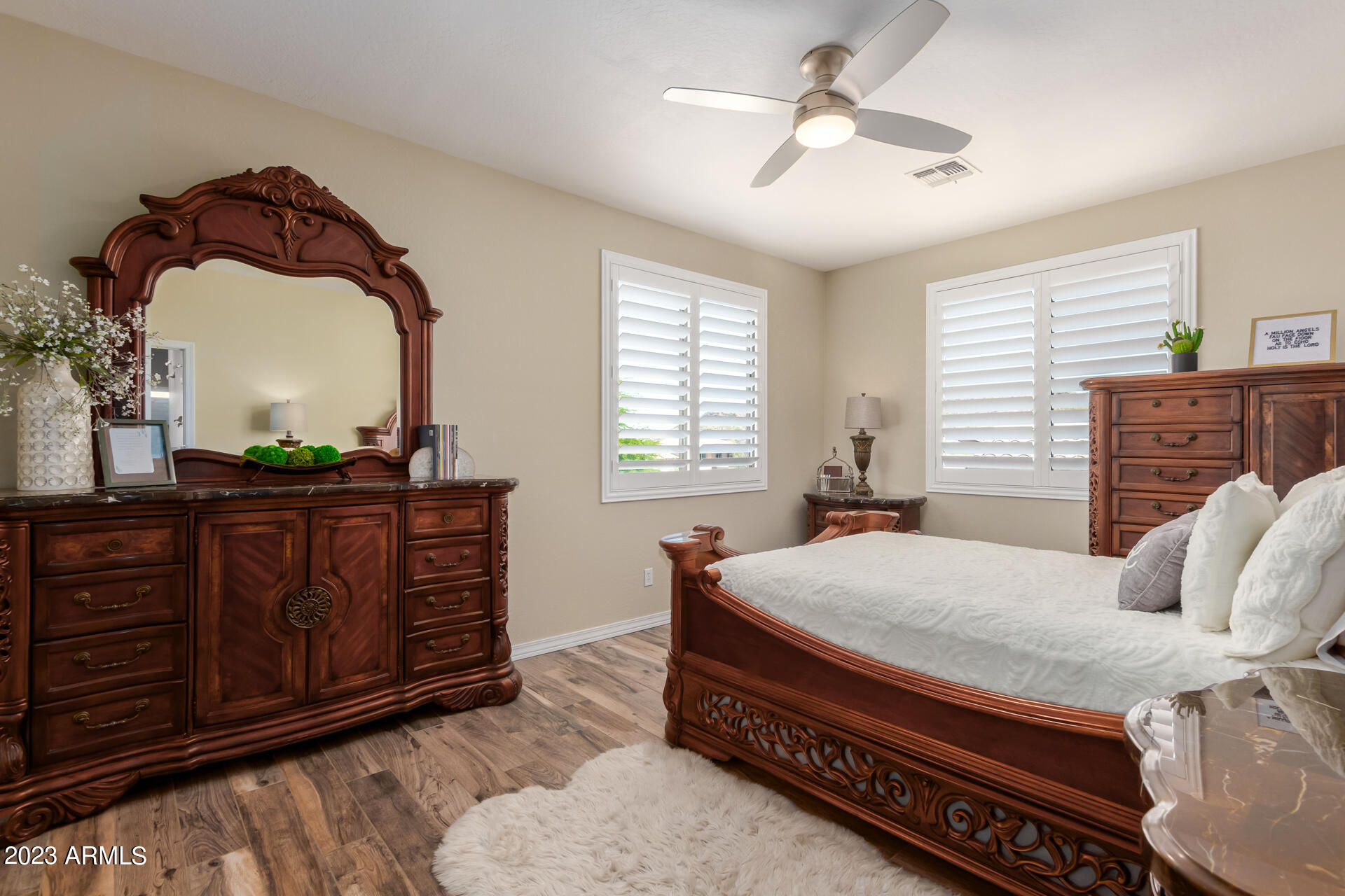 3416 West Montello Road Phoenix, AZ 85086 - Photo 41 of 71 a bedroom with a bed and dresser