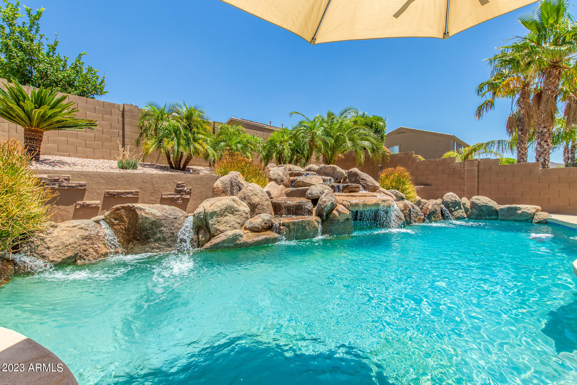 3416 West Montello Road Phoenix, AZ 85086 - Photo 54 of 71 a backyard of a house with lots of green space