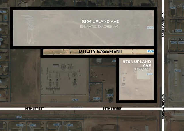 an aerial view of residential space with ocean view