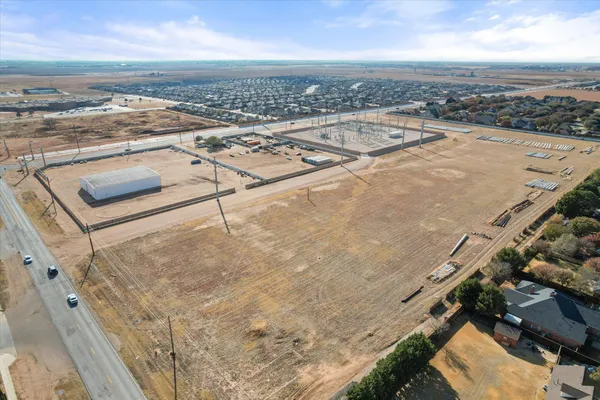 an aerial view of an ocean beach