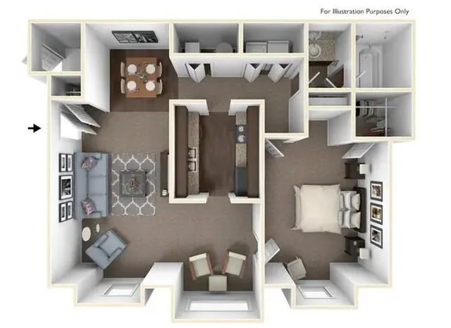 $1,223 | 2845 Holcomb Bridge Road, Unit 1308, Alpharetta, GA 30022