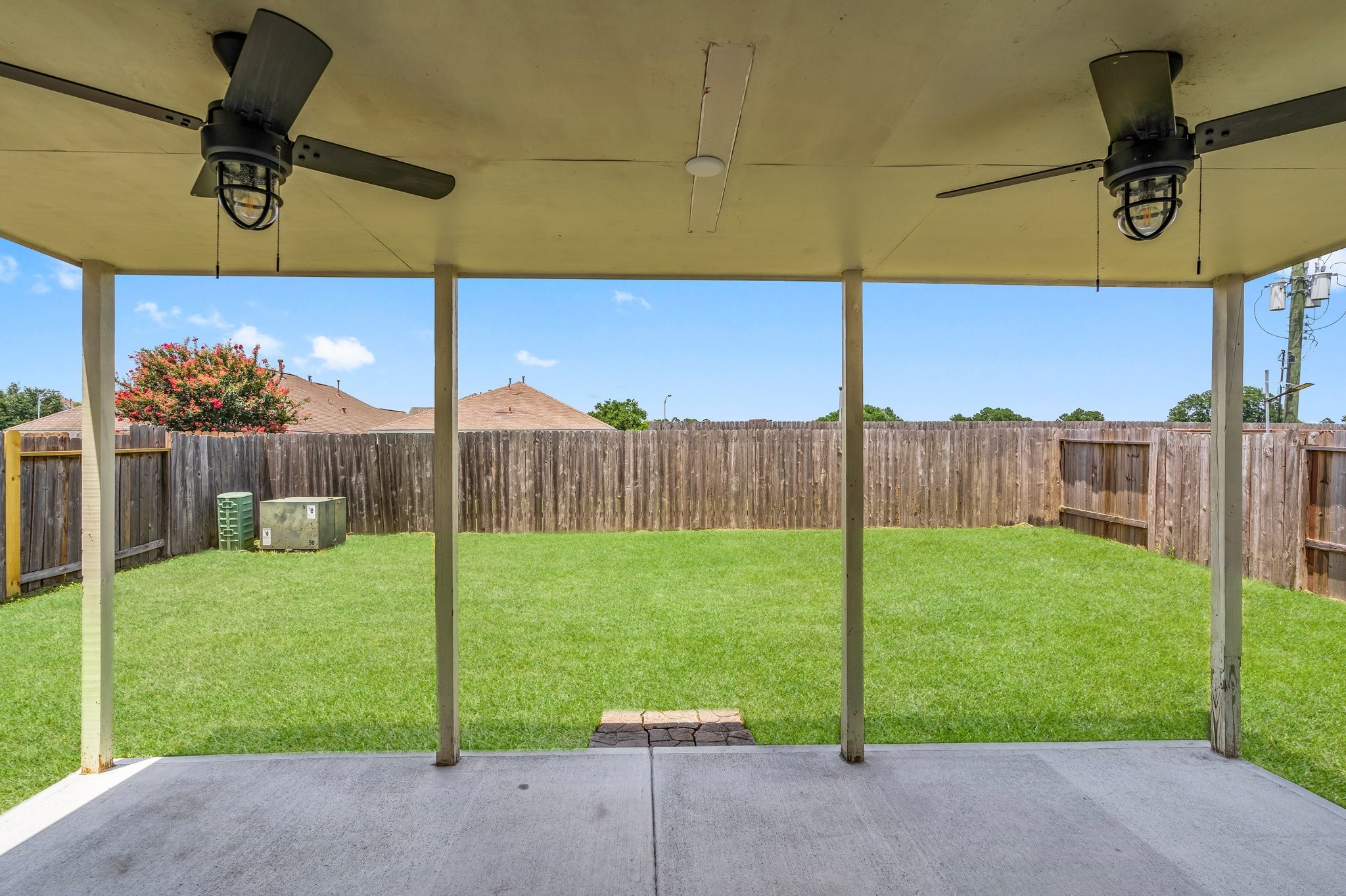 2437 Aspen Dale Drive Spring, TX 77386 - Photo 28 of 37 Backyard View