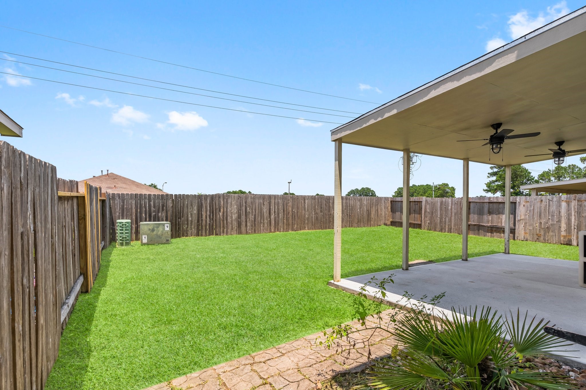 2437 Aspen Dale Drive Spring, TX 77386 - Photo 30 of 37 Private Backyard Space