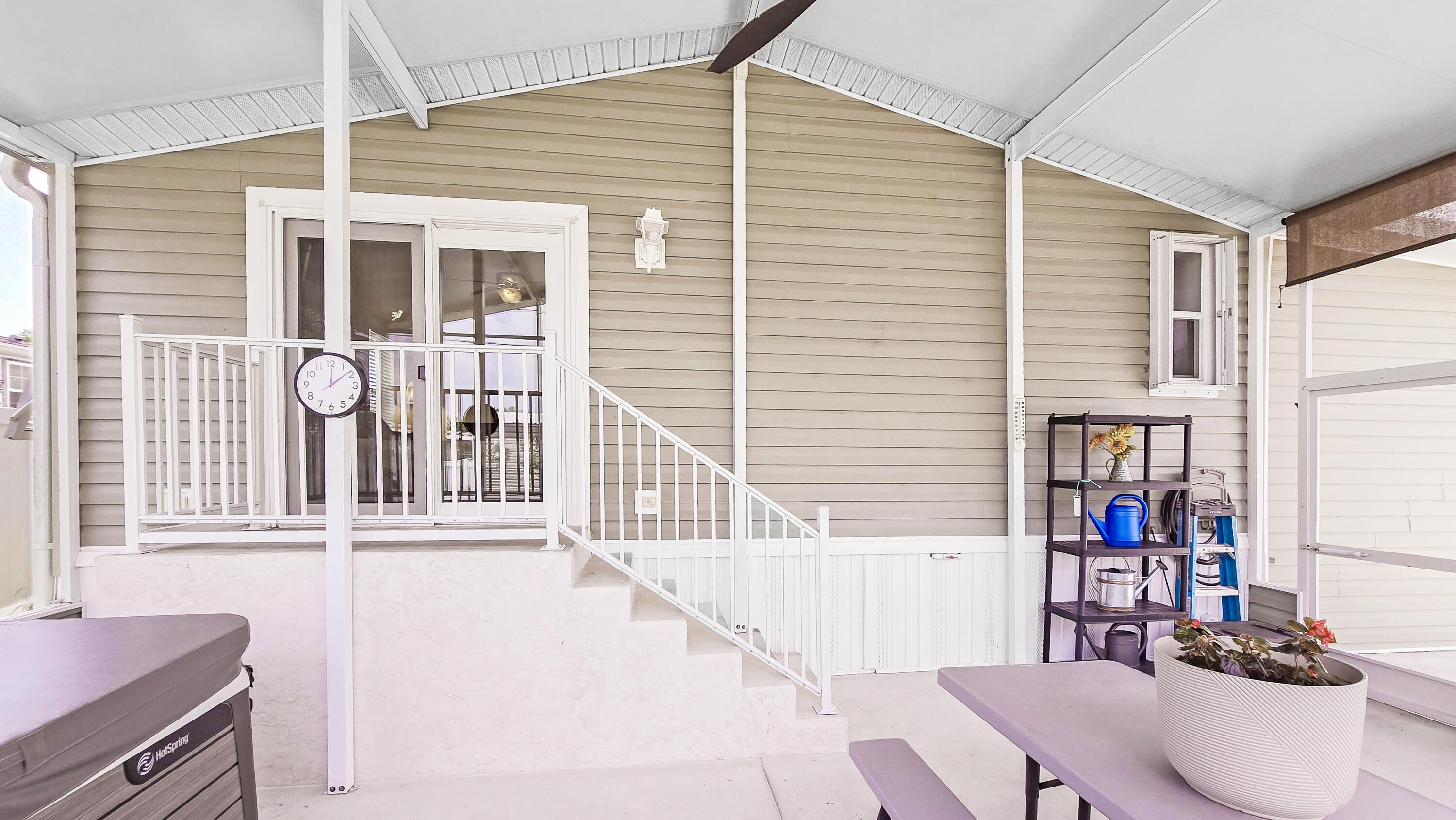 6939 Southeast Ridgeway Terrace Hobe Sound, FL 33455 - Photo 43 of 68 28 ft by 16 ft coverd screened patio