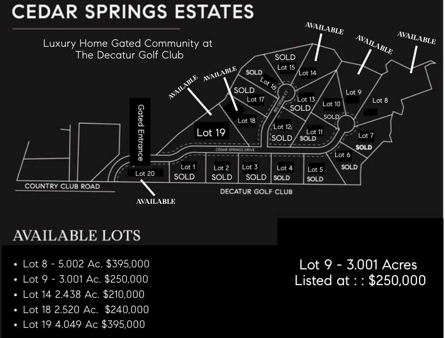 Lot 9 Cedar Springs Drive Decatur, TX 76234 - Photo 1 of 20