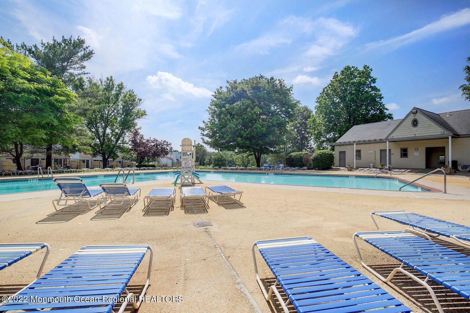 123 Hyacinth Lane Freehold, NJ 07728 - Photo 25 of 28 a view of a house with pool