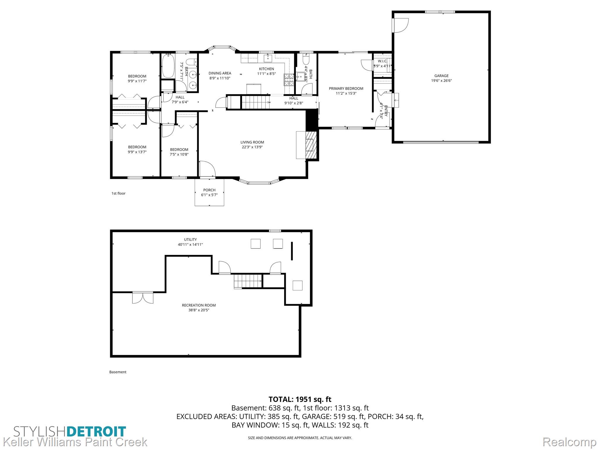 310 Elmhill Road Rochester, MI 48306 - Photo 37 of 37 View of floor plan / room layout