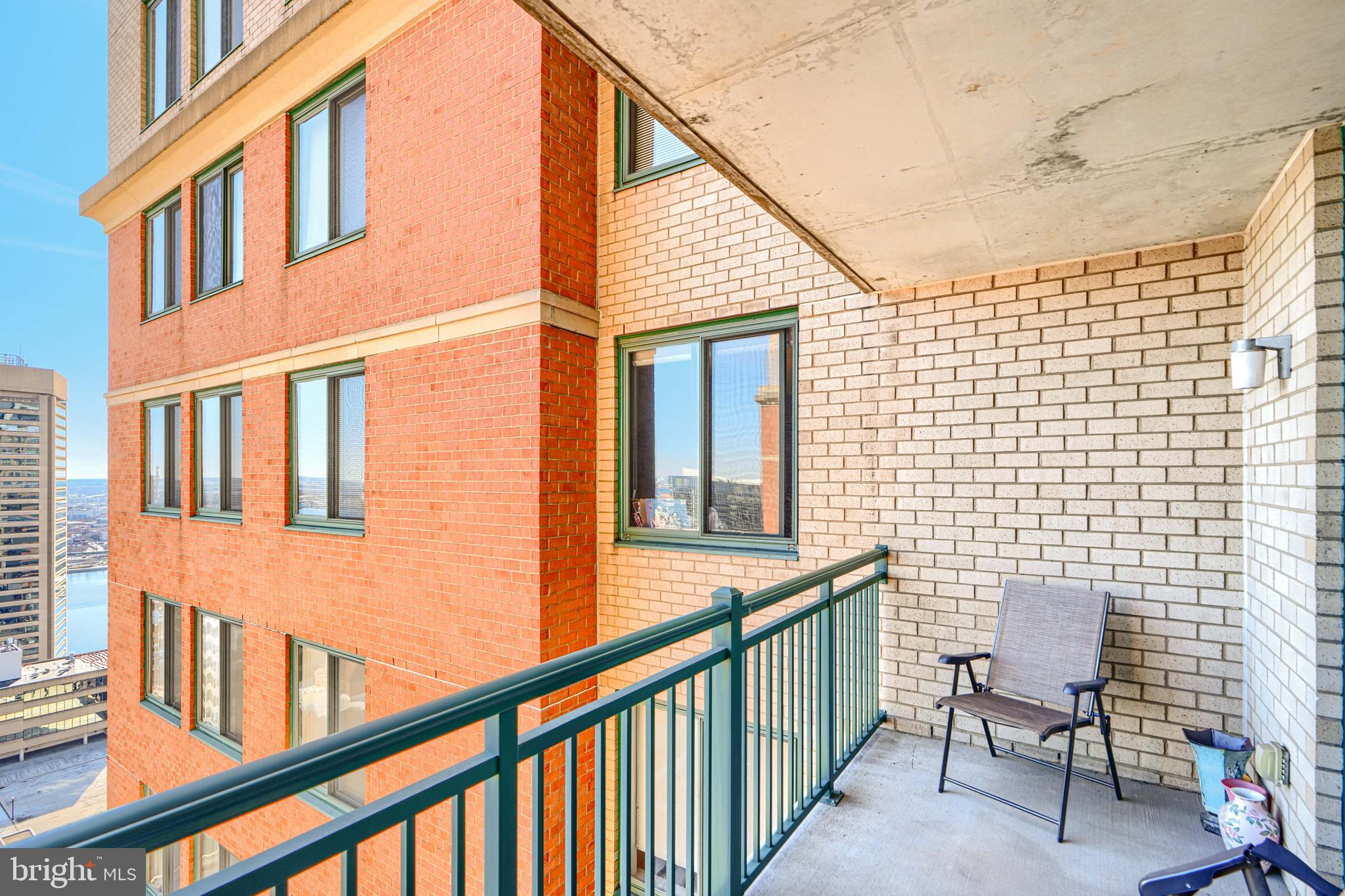 414 Water Street, Unit 2701 Baltimore, MD 21202 - Photo 16 of 24 Patio View