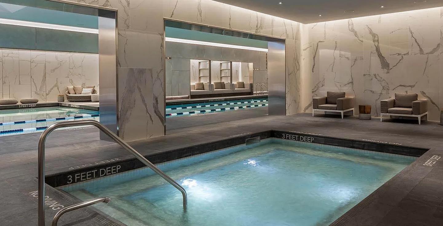 30 Riverside Boulevard, Unit 29D Manhattan, NY 10069 - Photo 16 of 25 a kitchen with a sink and a large window