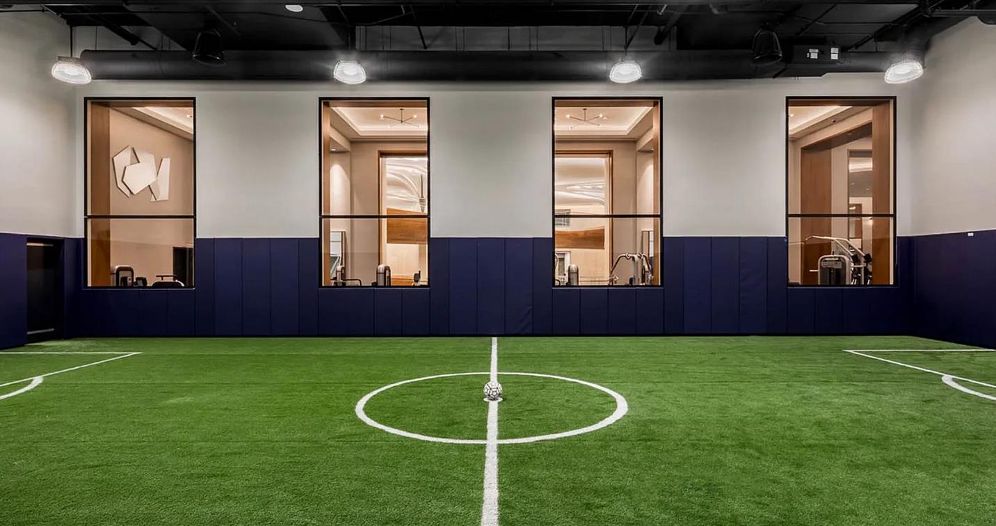 30 Riverside Boulevard, Unit 29D Manhattan, NY 10069 - Photo 20 of 25 a view of a livingroom with furniture window and brick walls