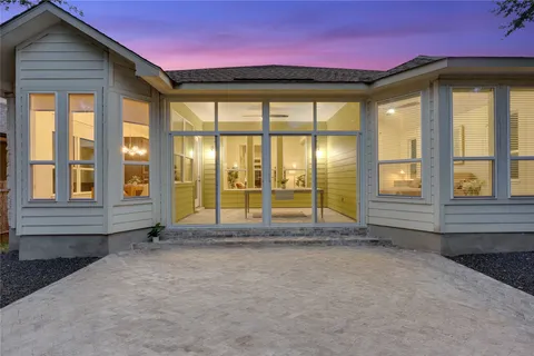 a view of outdoor space and porch