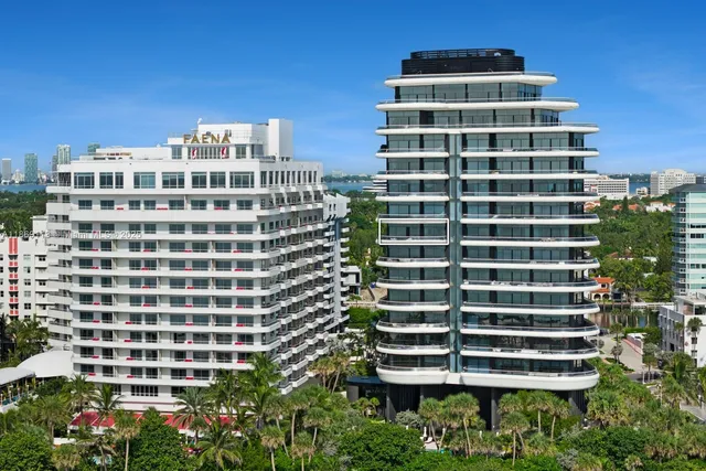 a front view of a building