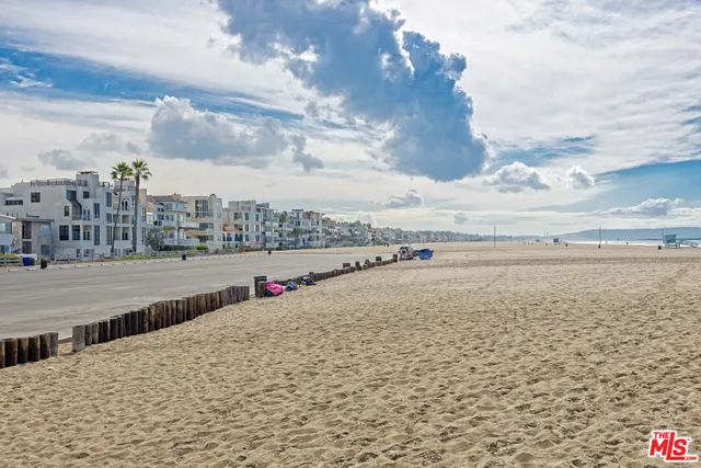 a view of an ocean beach
