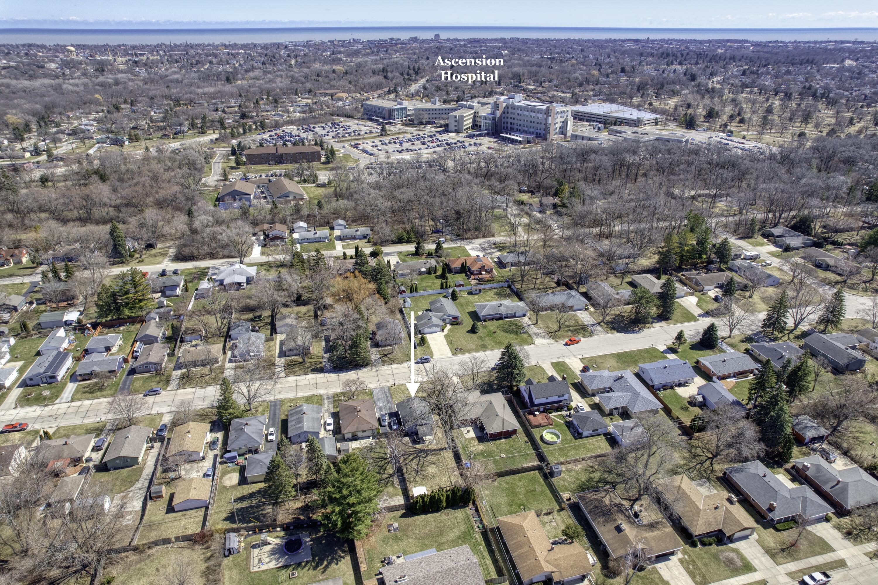 24 Oregon Street Racine, WI 53405 - Photo 25 of 30 Aerial view of location
