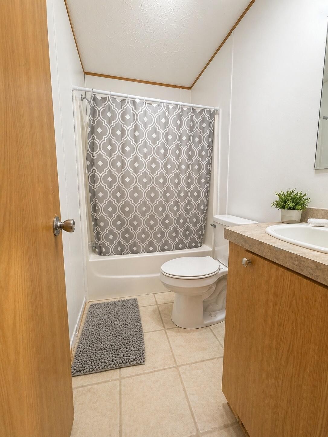 145 Rogers Road Birchwood, TN 37308 - Photo 13 of 21 a bathroom with a toilet and a shower curtain