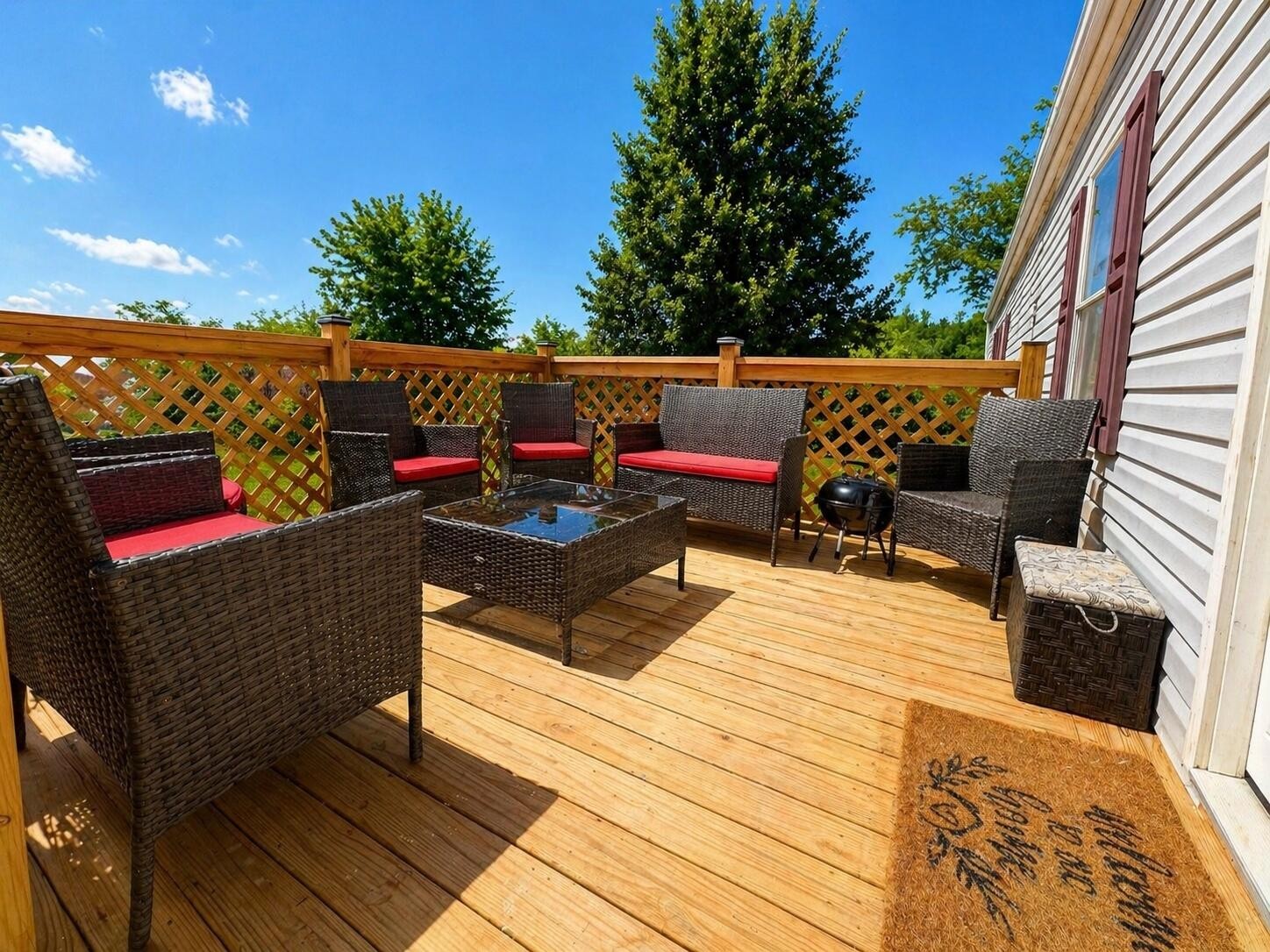 145 Rogers Road Birchwood, TN 37308 - Photo 6 of 21 a outdoor space with patio the couches and potted plants with sky view