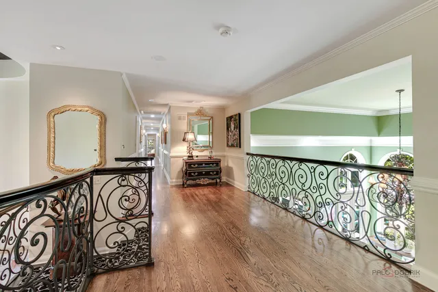 a room with furniture and wooden floor