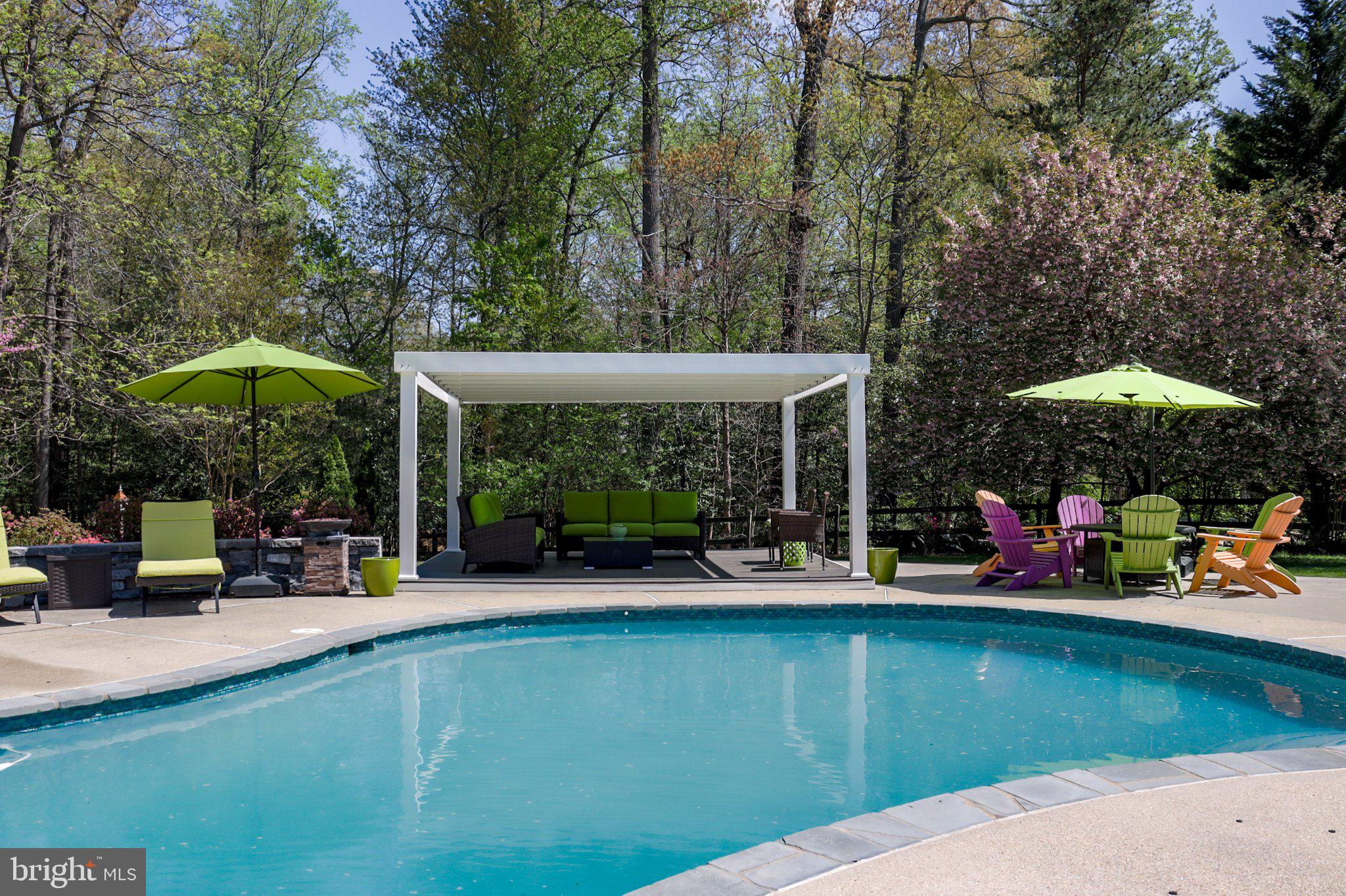 3254 Breckenridge Way Riva, MD 21140 - Photo 52 of 65 Serene poolside retreat in nature.
