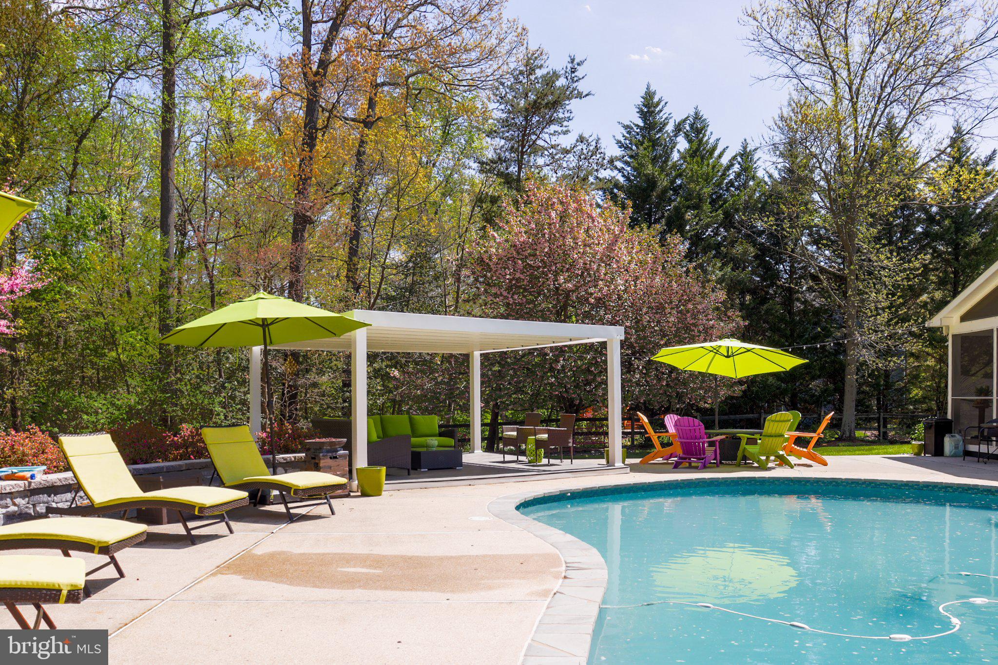 3254 Breckenridge Way Riva, MD 21140 - Photo 54 of 65 Sunny Oasis with Vibrant Umbrellas