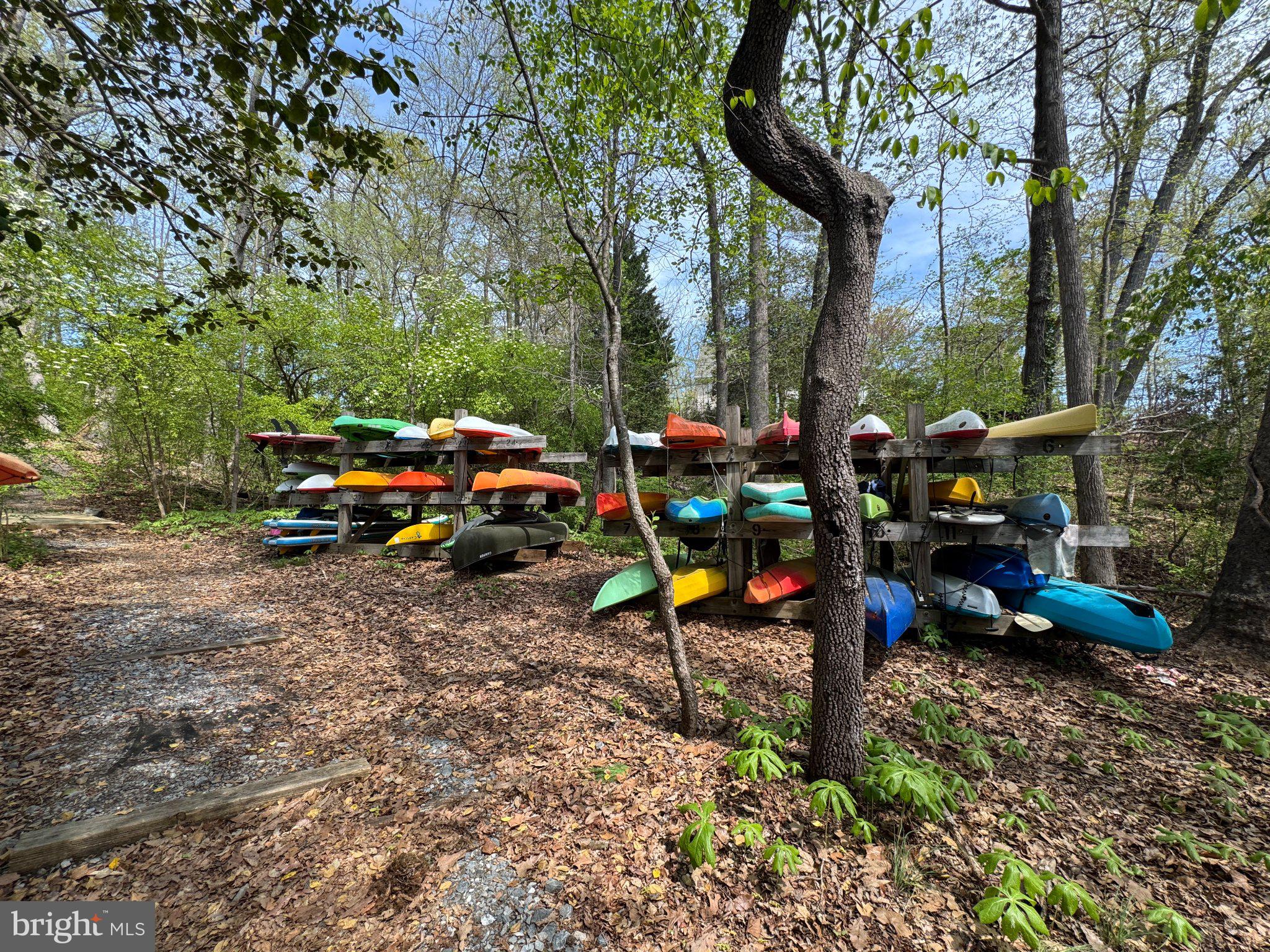 3254 Breckenridge Way Riva, MD 21140 - Photo 59 of 65 Colorful kayaks nestled in nature.