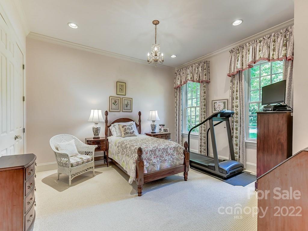 2236 Overhill Road Charlotte, NC 28211 - Photo 26 of 48 a bedroom with bed and window