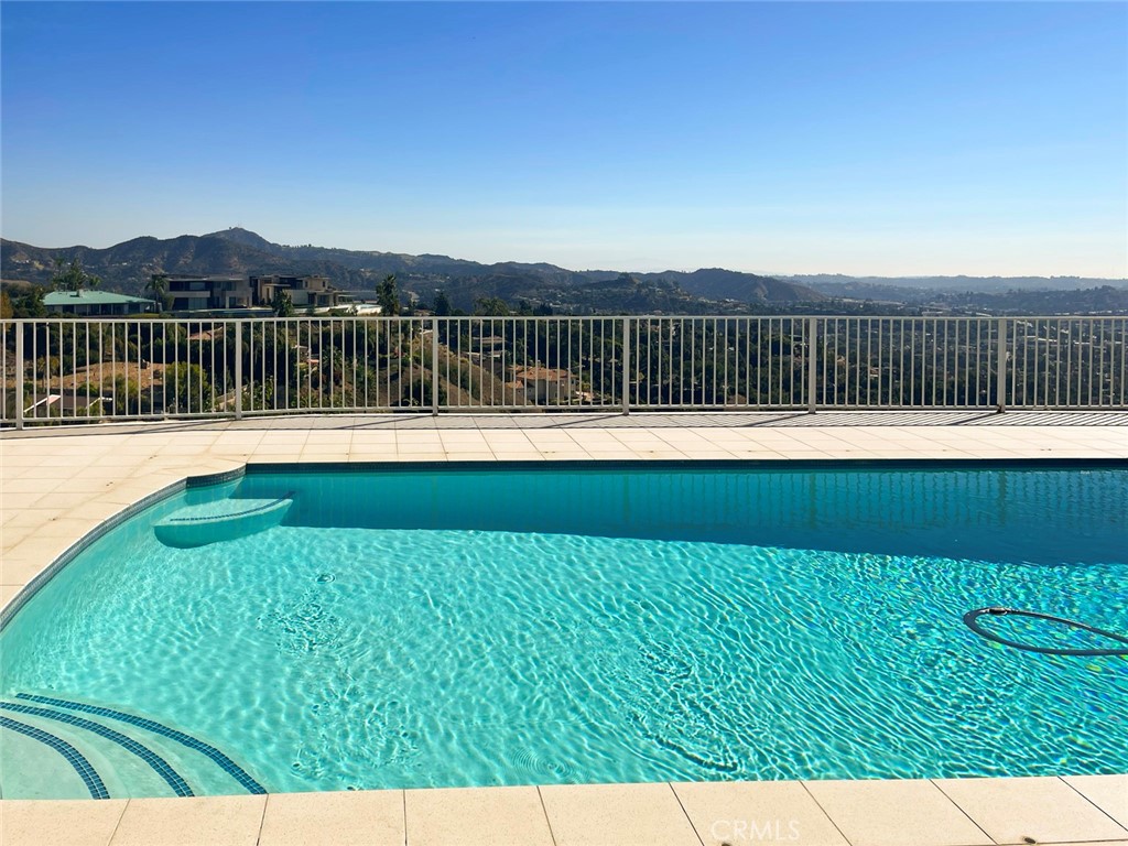 1981 Deermont Road Glendale, CA 91207 - Photo 43 of 49 a view of swimming pool with yard and outdoor seating