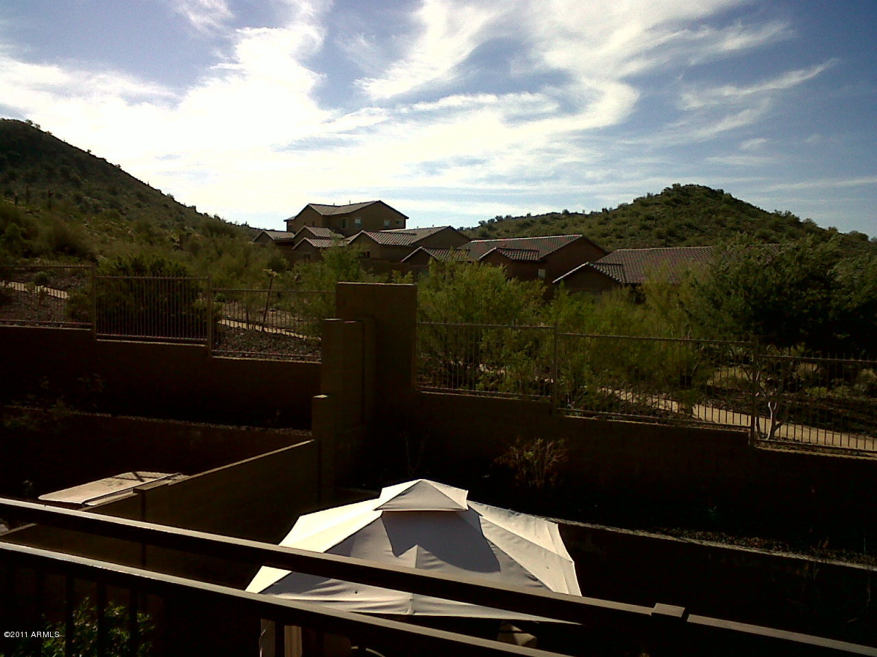1923 West Steed Ridge Phoenix, AZ 85085 - Photo 7 of 13 Deck View