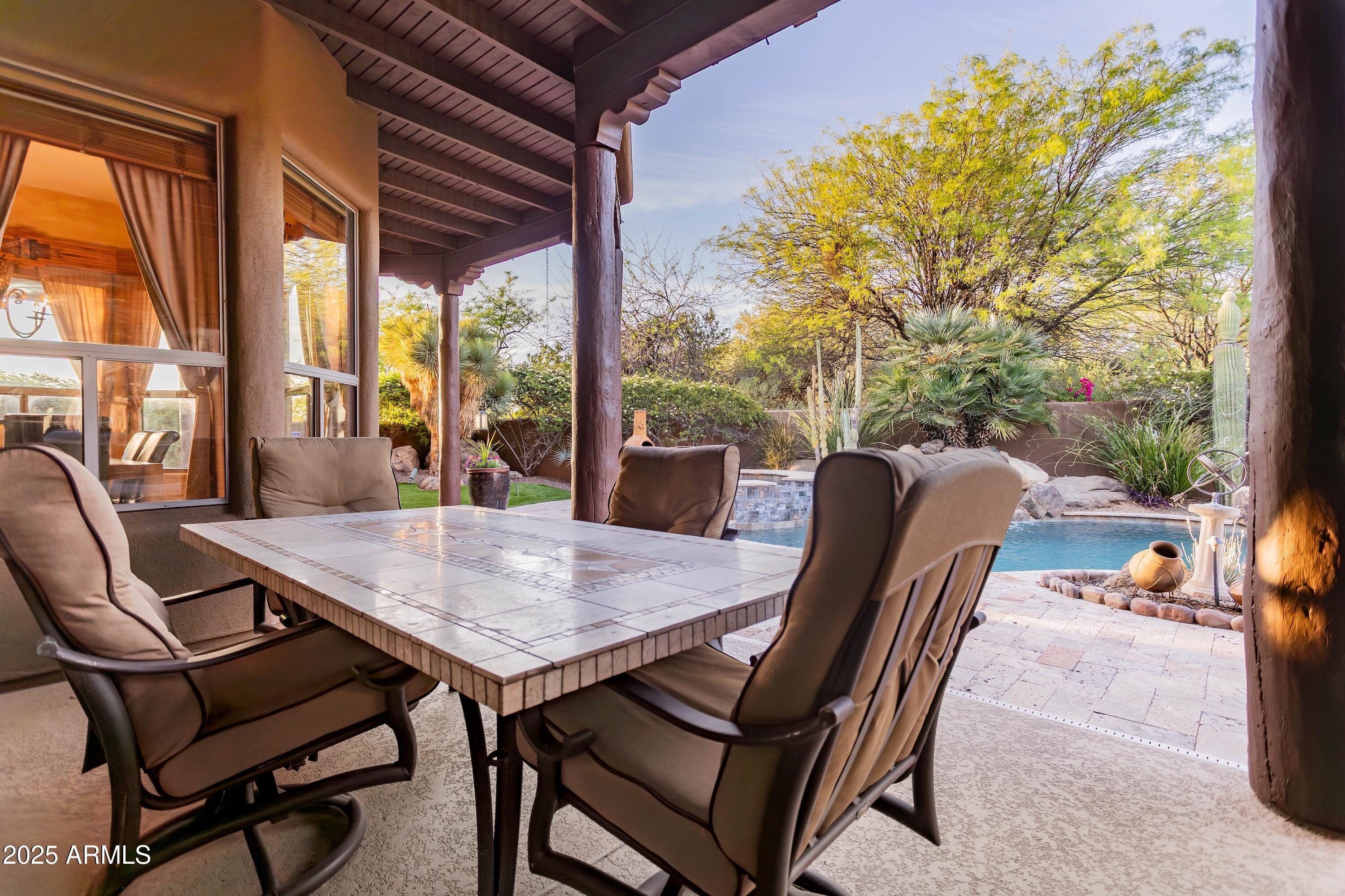 38599 North Rising Sun Road Carefree, AZ 85377 - Photo 44 of 56 covered patio