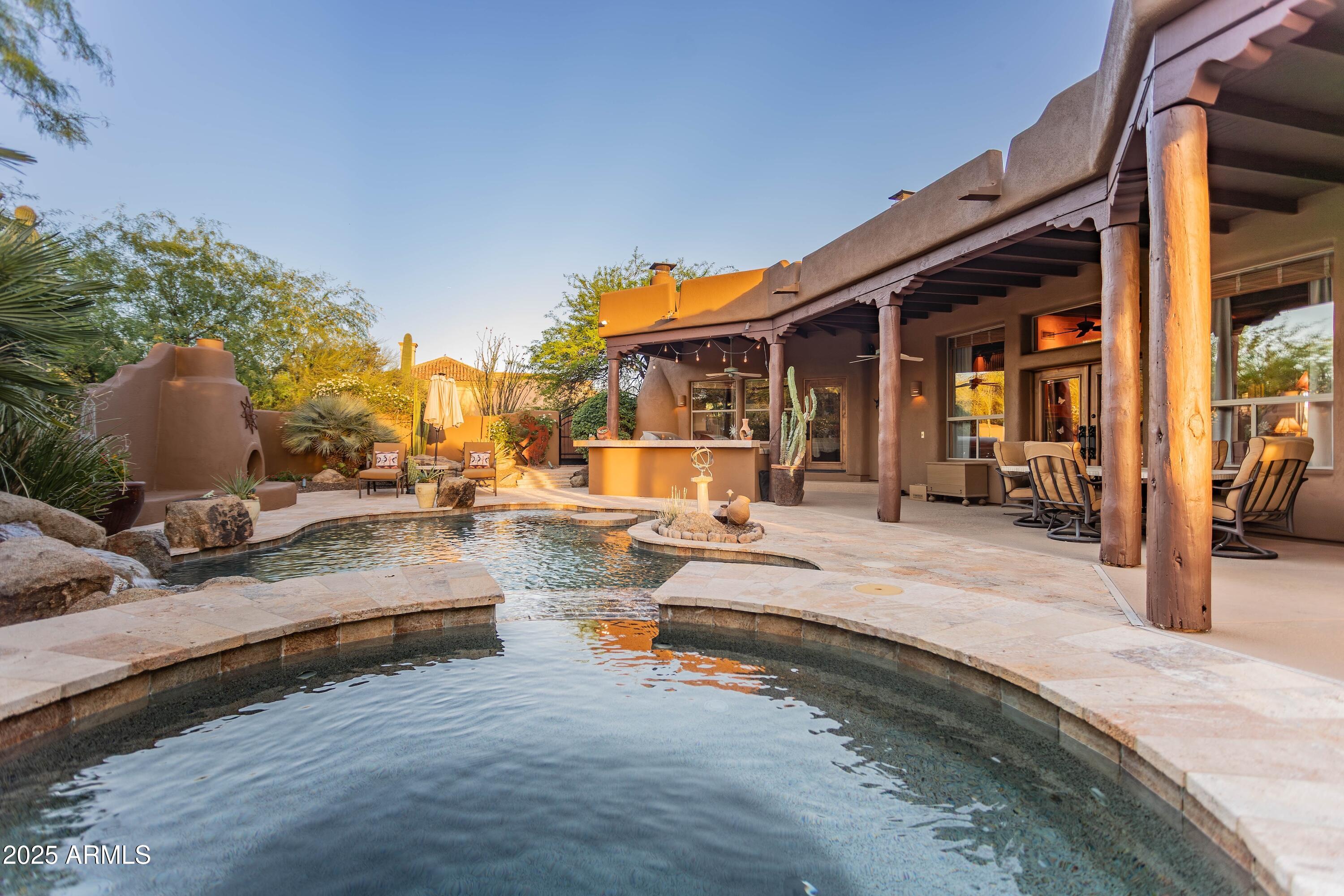 38599 North Rising Sun Road Carefree, AZ 85377 - Photo 45 of 56 backyard view