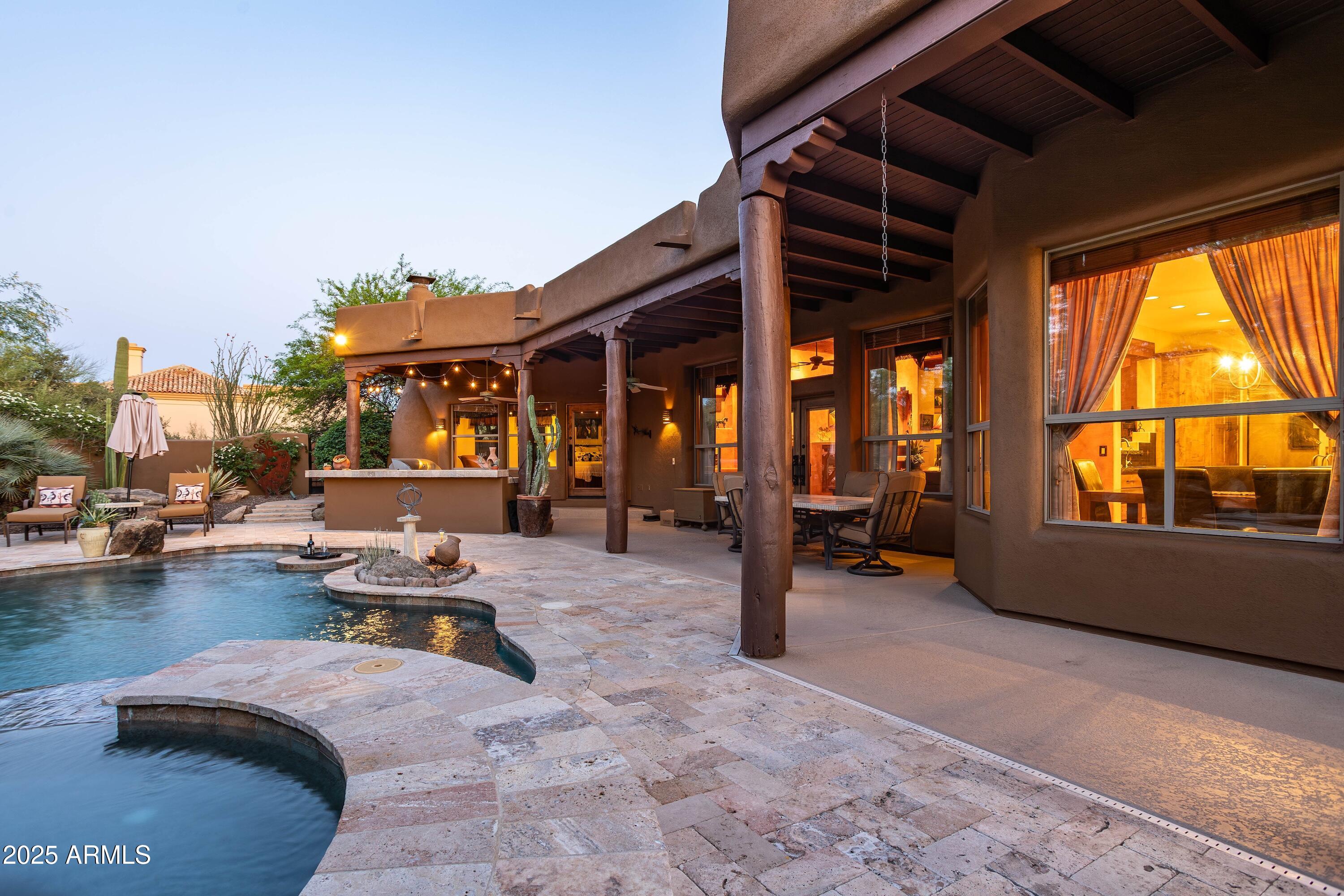 38599 North Rising Sun Road Carefree, AZ 85377 - Photo 46 of 56 backyard view 2