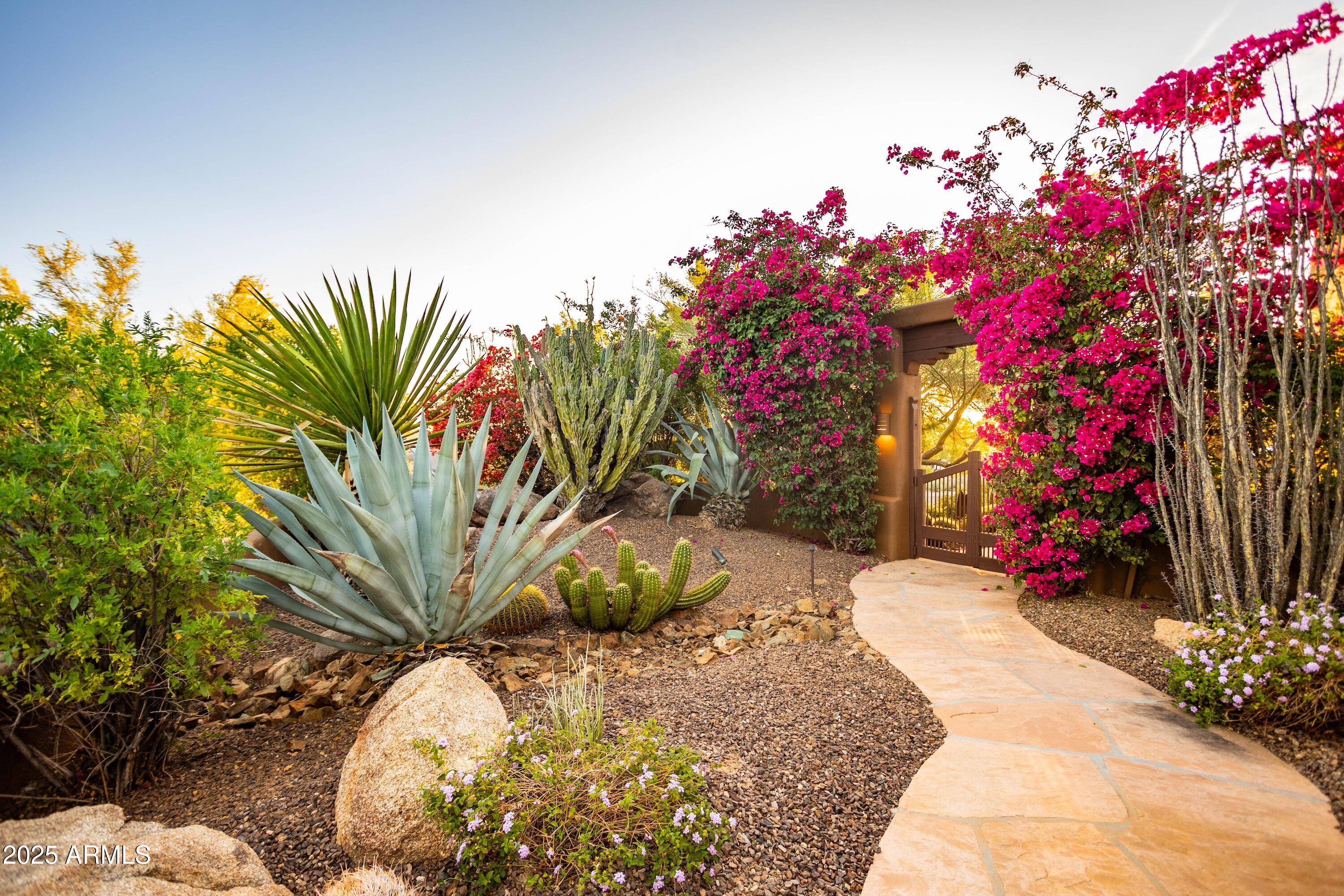 38599 North Rising Sun Road Carefree, AZ 85377 - Photo 5 of 56 courtyard path