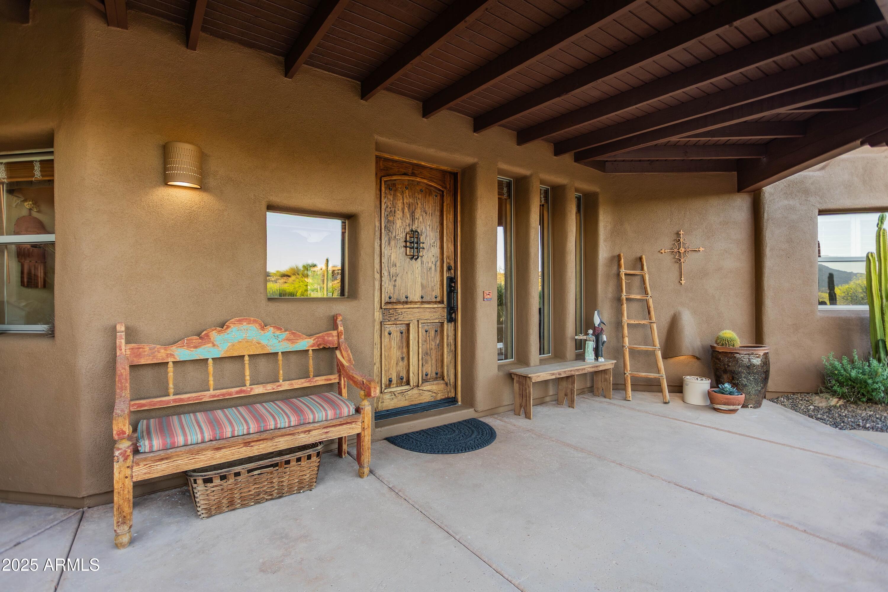 38599 North Rising Sun Road Carefree, AZ 85377 - Photo 8 of 56 exterior front door 1