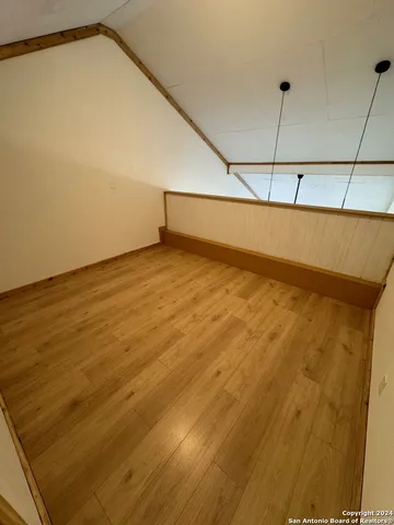 a view of a room with an empty room
