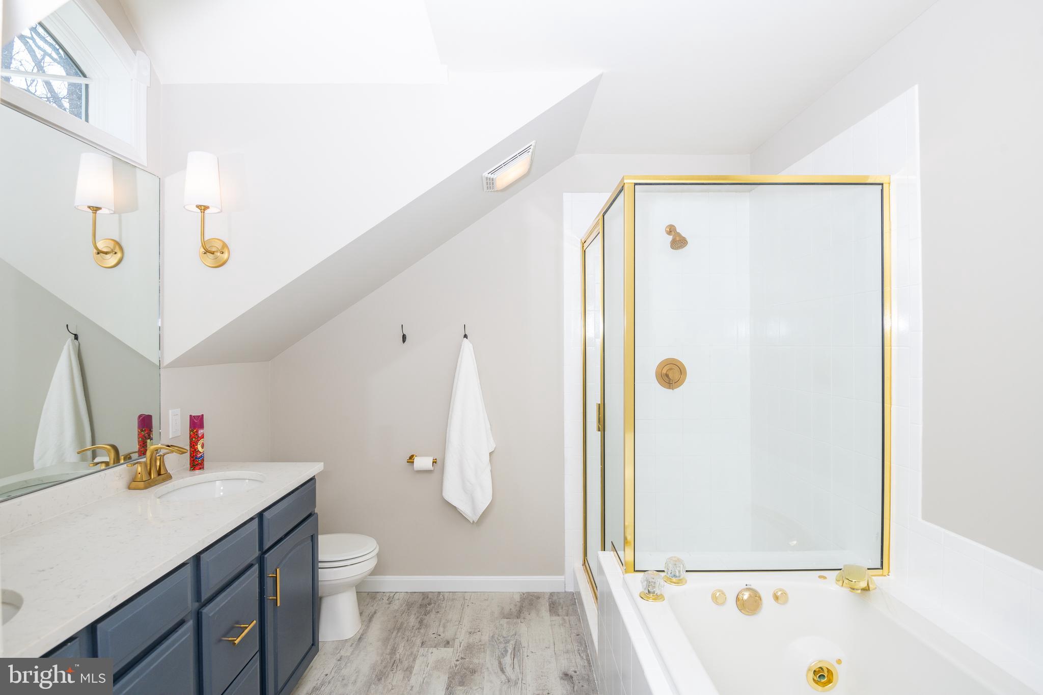 121 East Conestoga Road Elverson, PA 19520 - Photo 26 of 55 Master bath with quartz counters